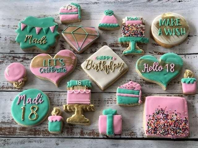 Birthday Cookie Set | Custom Cookies by Sarah M.